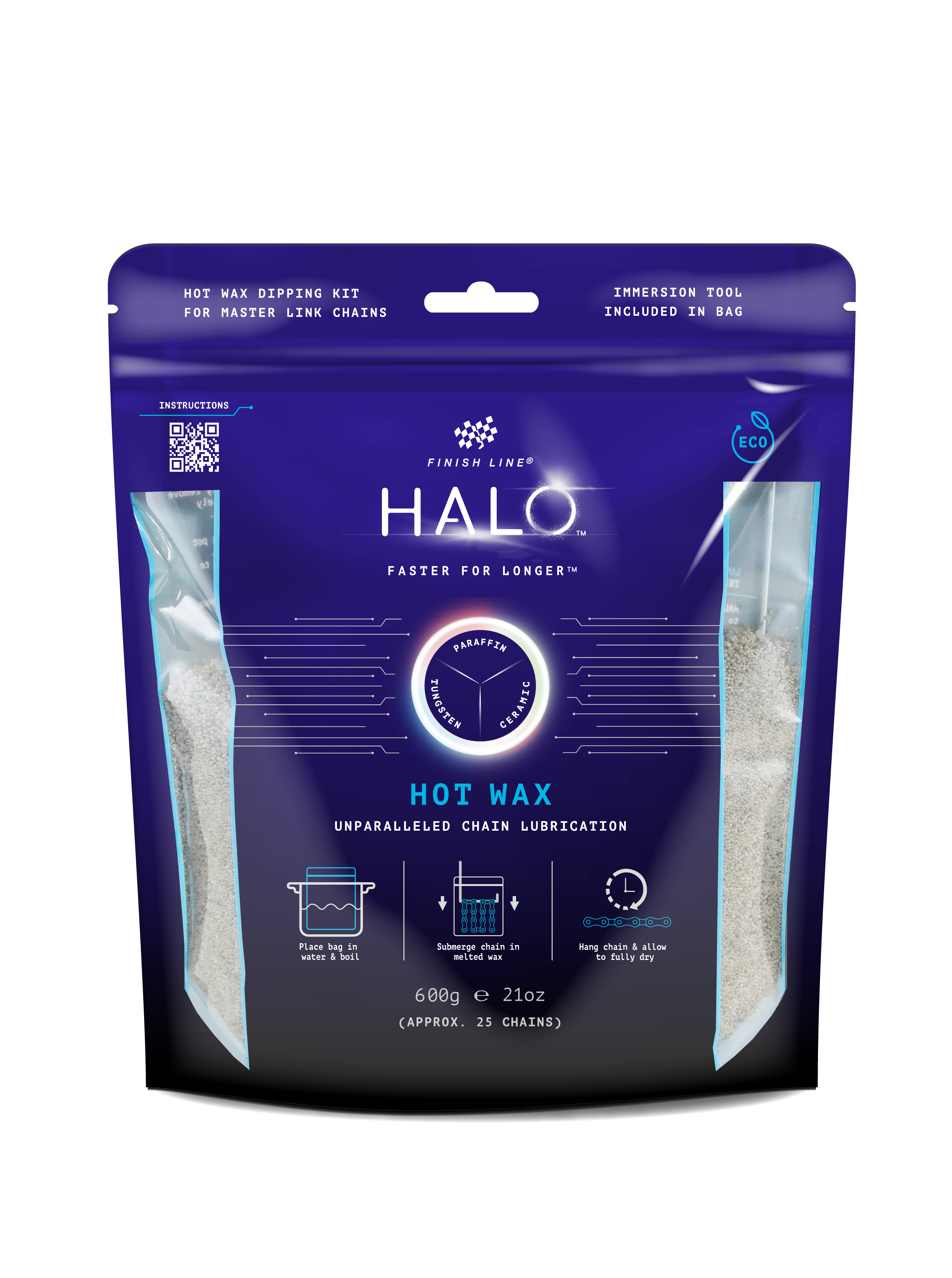 Hot Wax Bike Chain Lube — HALO® Series | Finish Line®