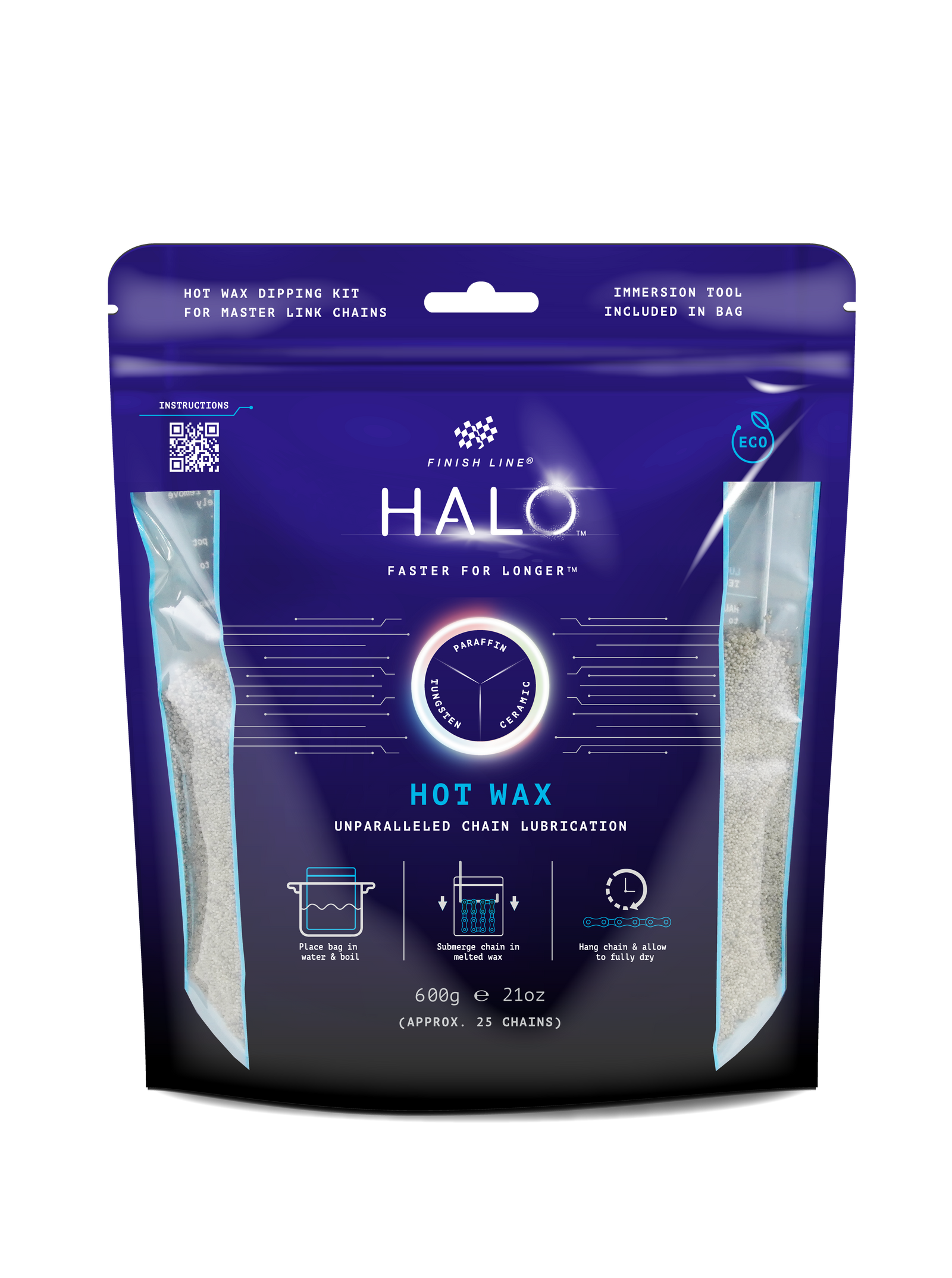HALO Hot Wax Chain Lubricant